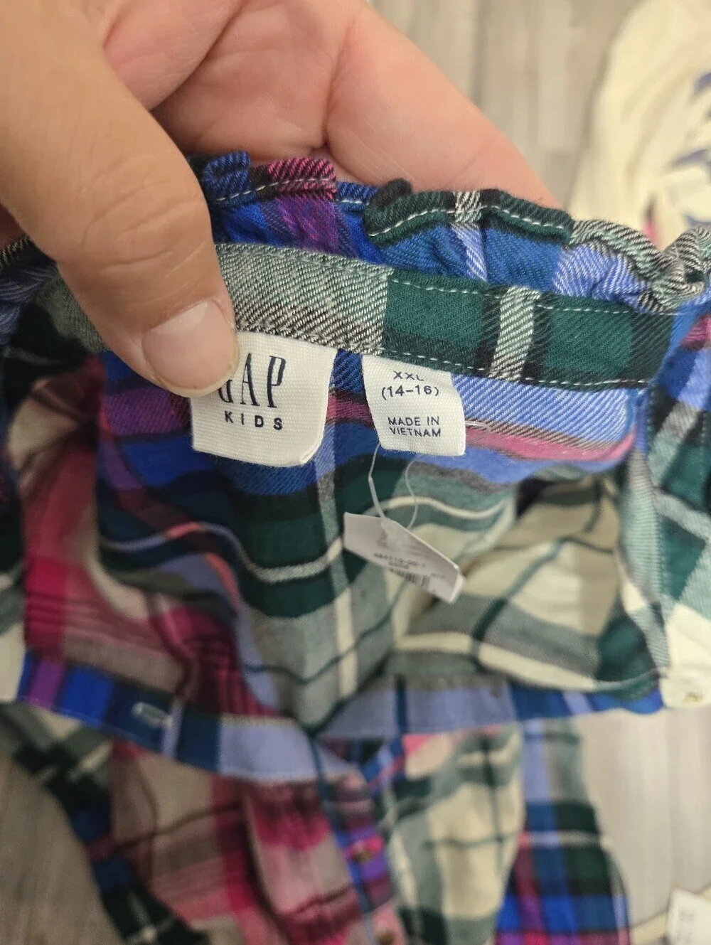 GAP plaid dress